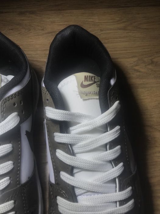 Кроссовки Nike dunks low pro в коричневом цвете