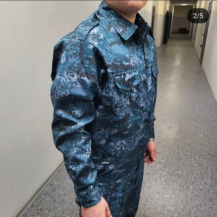 Военная форма синий цифра материал стекляшка