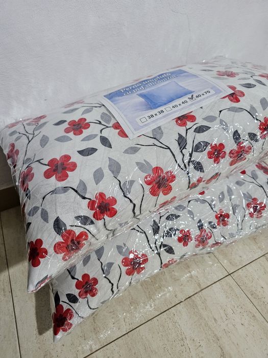 Set 2 perne 40x70 cm – Noi cu etichetă | Moi, pufoase | Livrare OLX