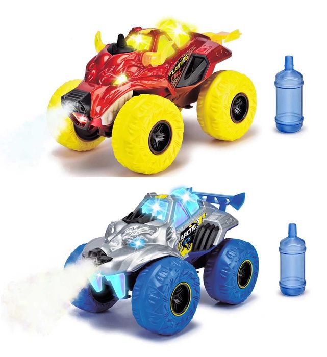 Кола с пара звук и светлини Огнено Ледено чудовище Бъги - 2 вида