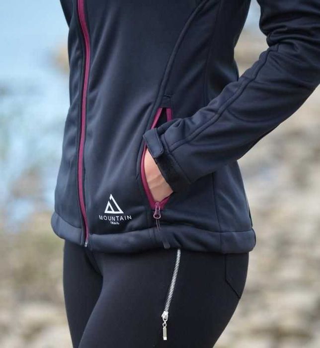 Crivit (Германия) женская  мембранная водостойкая стрейчевая толстовка