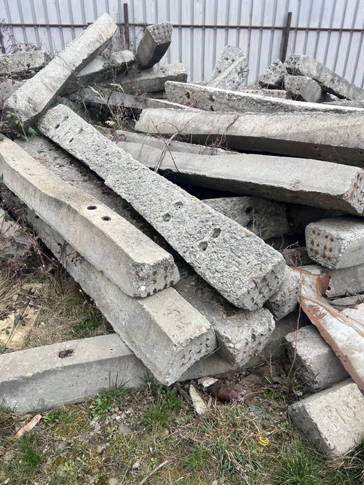 Traverse cale ferata din beton