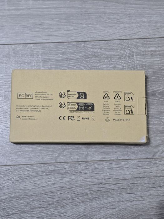 Tastatură Bluetooth CACOE mini, pliabilă, cu suport telefon