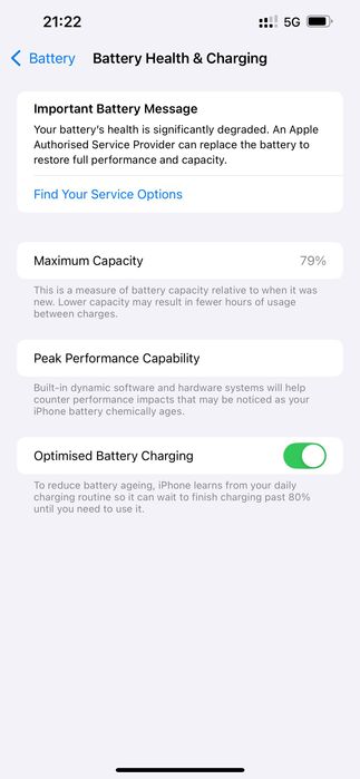 Перфектен Iphone 13 Pro Max 128gb Graphite