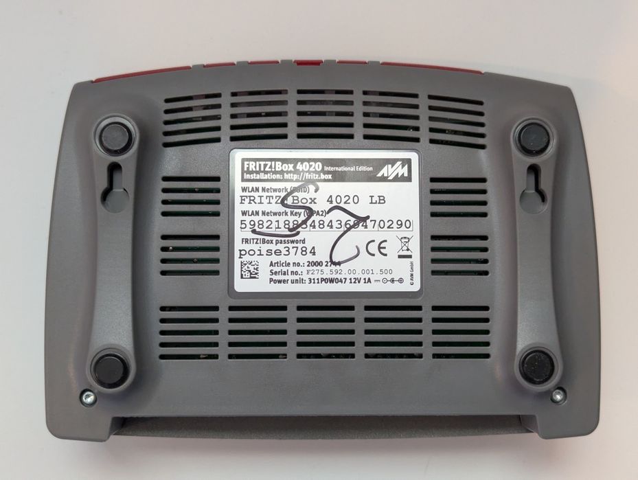 Router Fritzbox 4020