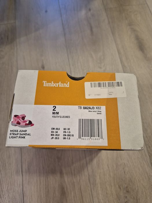 Детски сандали за момиче Timberland 34