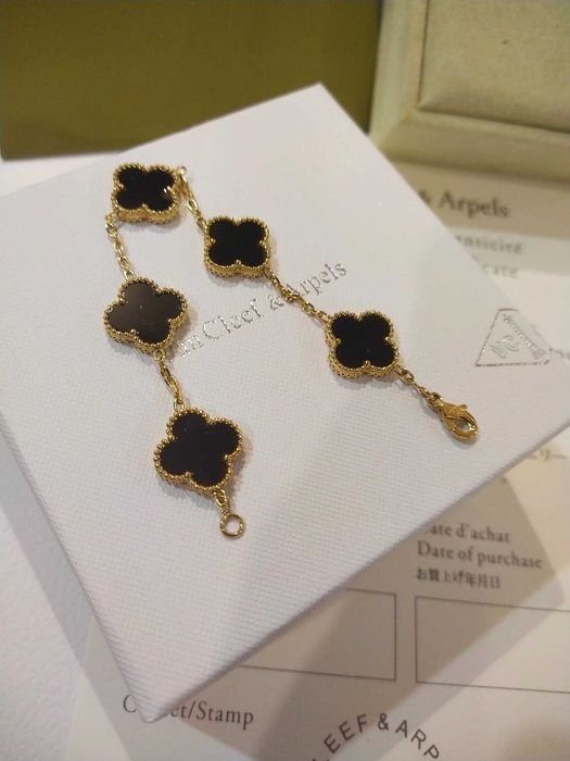 Bratara Van Cleef & Arpels//Black Gold
