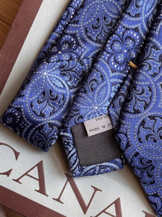 Canali – Оригинална копринена вратовръзка, чисто нова