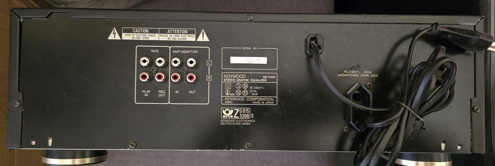 Графичен еквалайзер Kenwood GE-7030