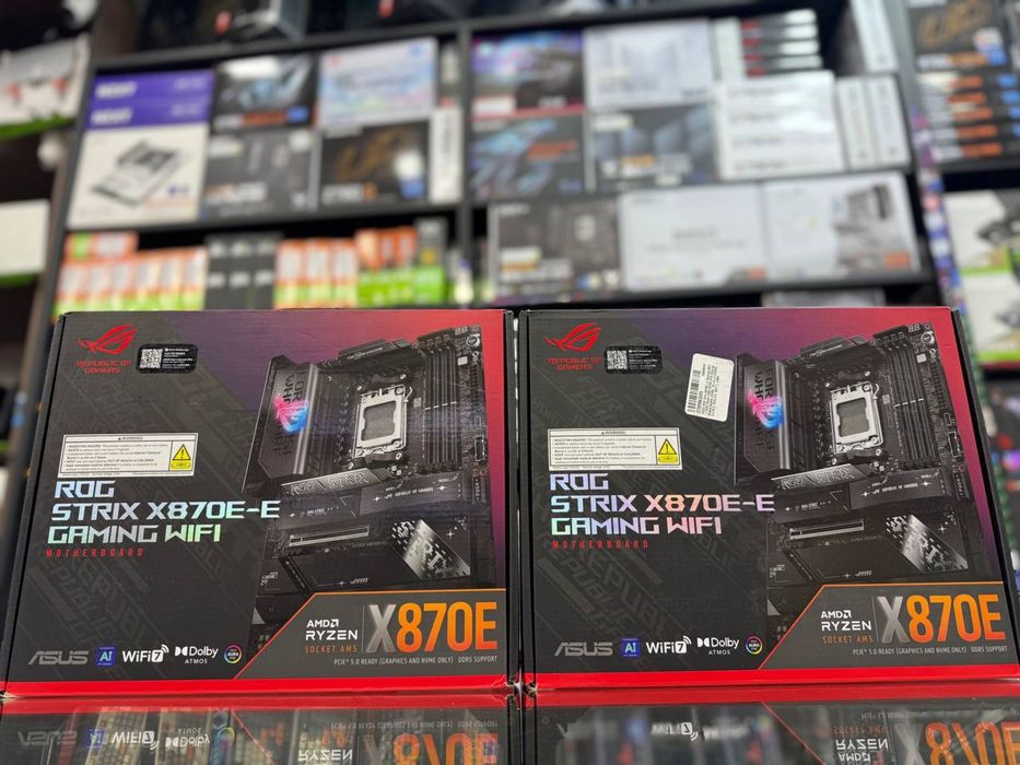 Asus rog x870E-E gaming wifi