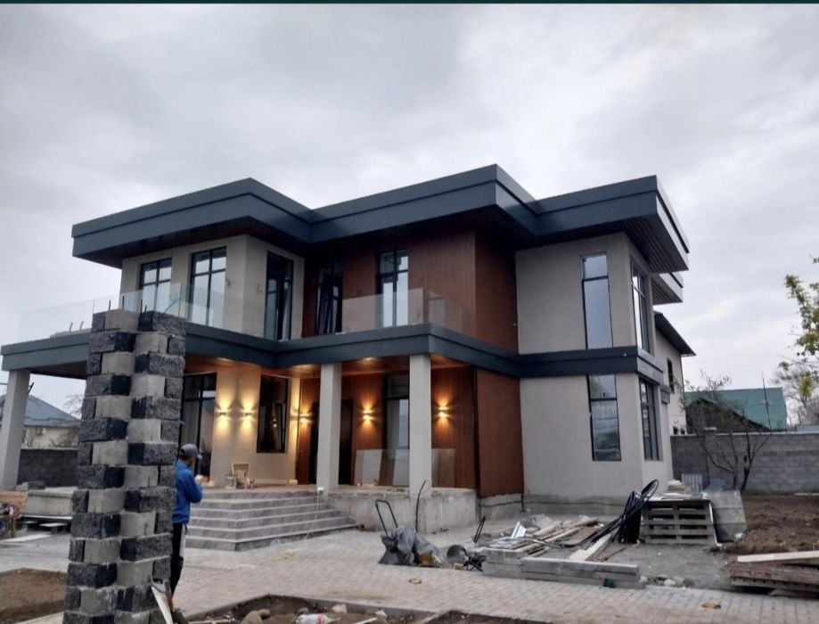 АЛИКАФОН самарканд мантаж ф/о любой #алупан#алюкобонд#алкафон#фасад#ус