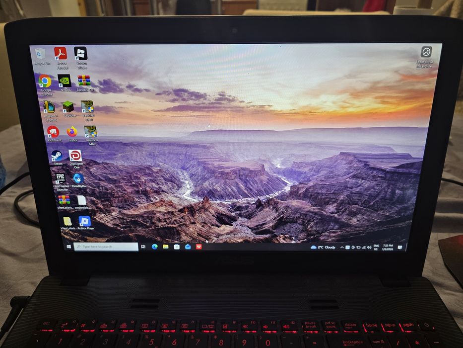 Laptop ASUS GL552V – i7 / GTX 960M / 1TB HDD