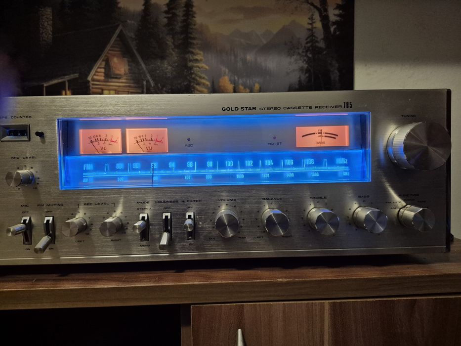 Gold Star Amplituner stereo caset