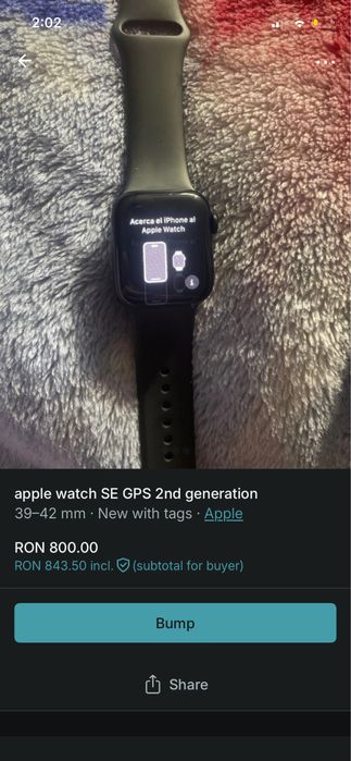 apple watch SE GPS 2nd generation