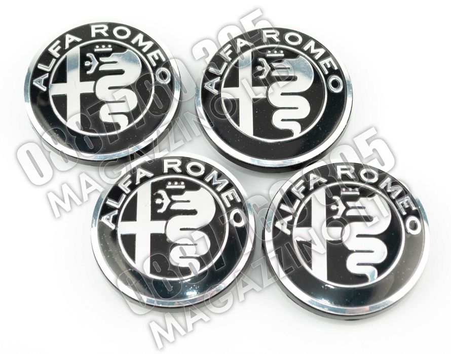 Капачки за Джанти Алфа Ромео 50 мм 145, 147, 156 GT GTV Комплект 4бр.