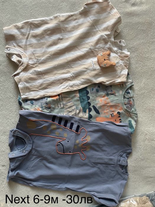Лот летни дрехи за момче 6-9месеца