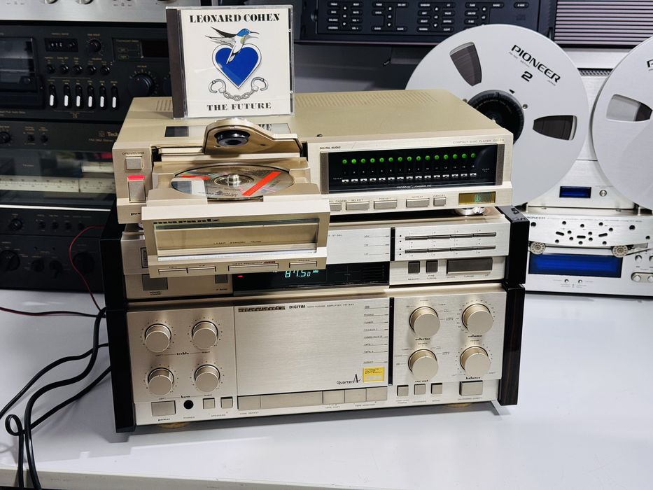 CD-player de colecție MARANTZ CD-73,sunet si design deosebit, 8 kg !