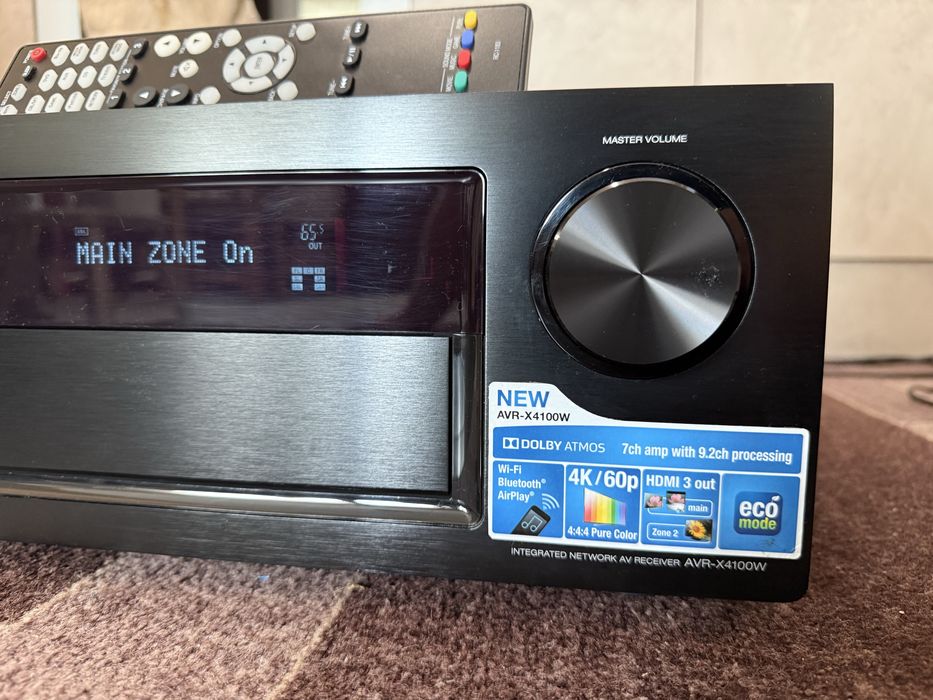 Denon AVR-X4100x Bluetooth Wi Fi Dolby Agmos