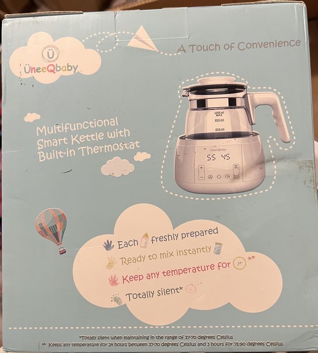 Fierbator inteligent cu termostat Uneeqbaby