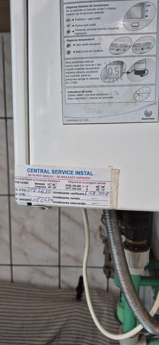 Centrala gaz, tiraj fortat