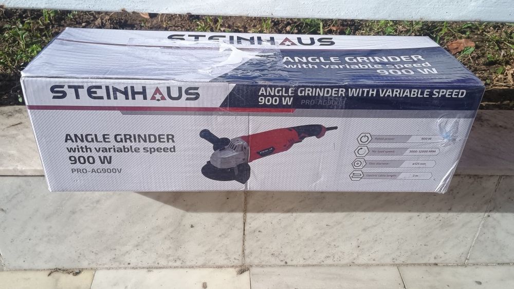Нов Ъглошлайф Steinhaus PRO-AG 900V, ф125
