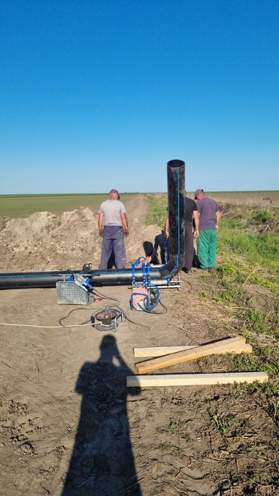 Sudor PEHD apa/gaz/irigatii