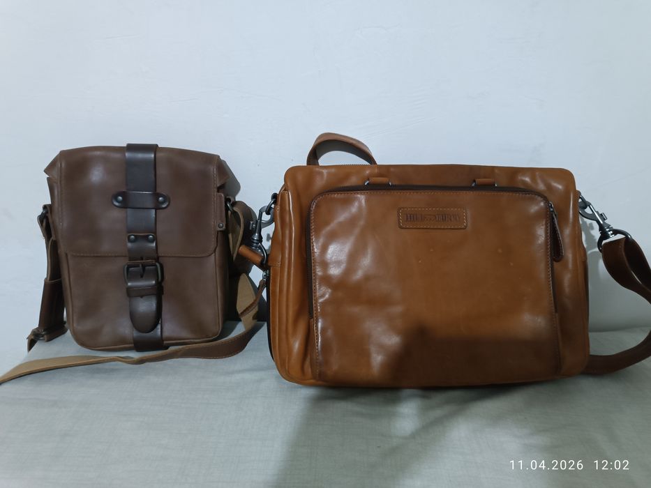 Кожаный сумки продаётся-100$.Качественный  классический. Состояние отл