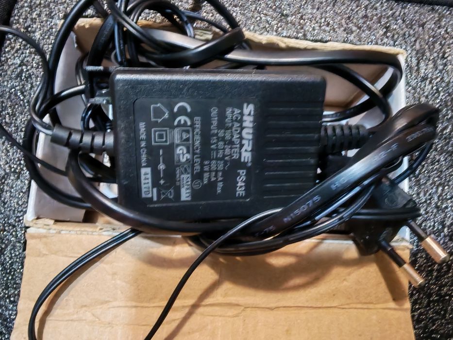 Microfon shure glxd4 cu shure beta 58 cu 2 bateri că nou