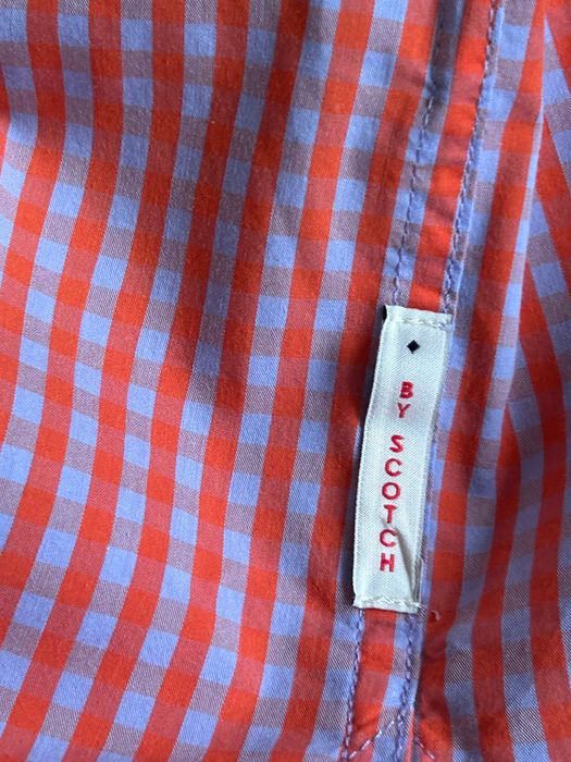 Scotch & Soda хубава памучна риза в ситно каре М размер