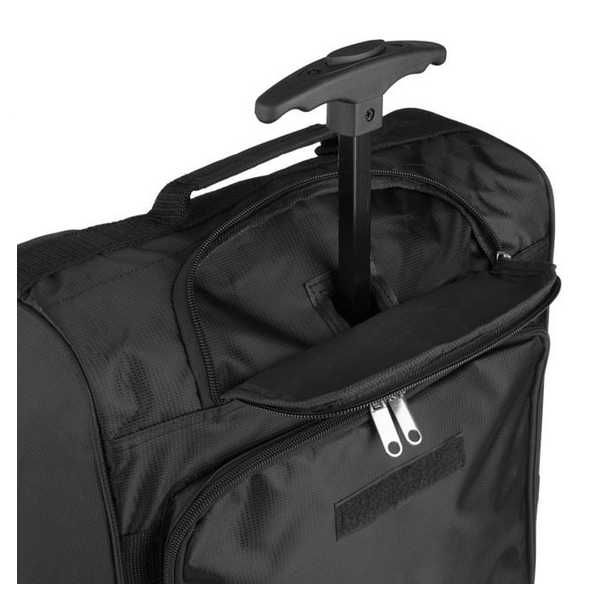 Куфар-Раница с колелца, 27л., Черен