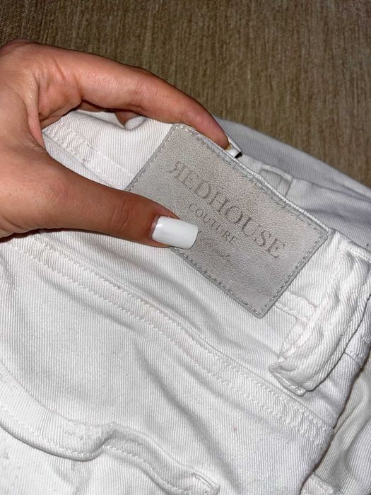 Blugi REDHOUSE white - Marimea 34 | EU 44 - L Originali