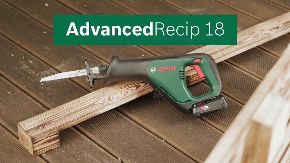 Polizor unghiular + Ferăstrău sabie Bosch cu acumulator 18V - Ca Nou