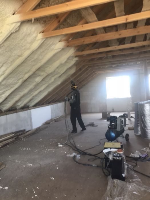 Утепление Термопеной.