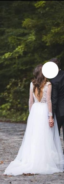 Rochie mireasa, marimea 36-38realizata pe comanda