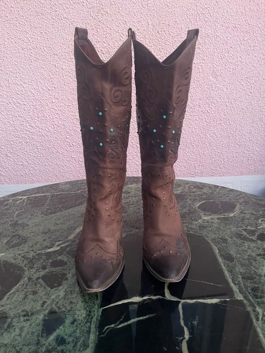 Cizme necaptusite piele naturala mar 40