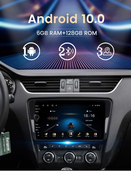 Мултимедия Двоен дин за Seat Altea навигация Сеат Алтеа плеър Android