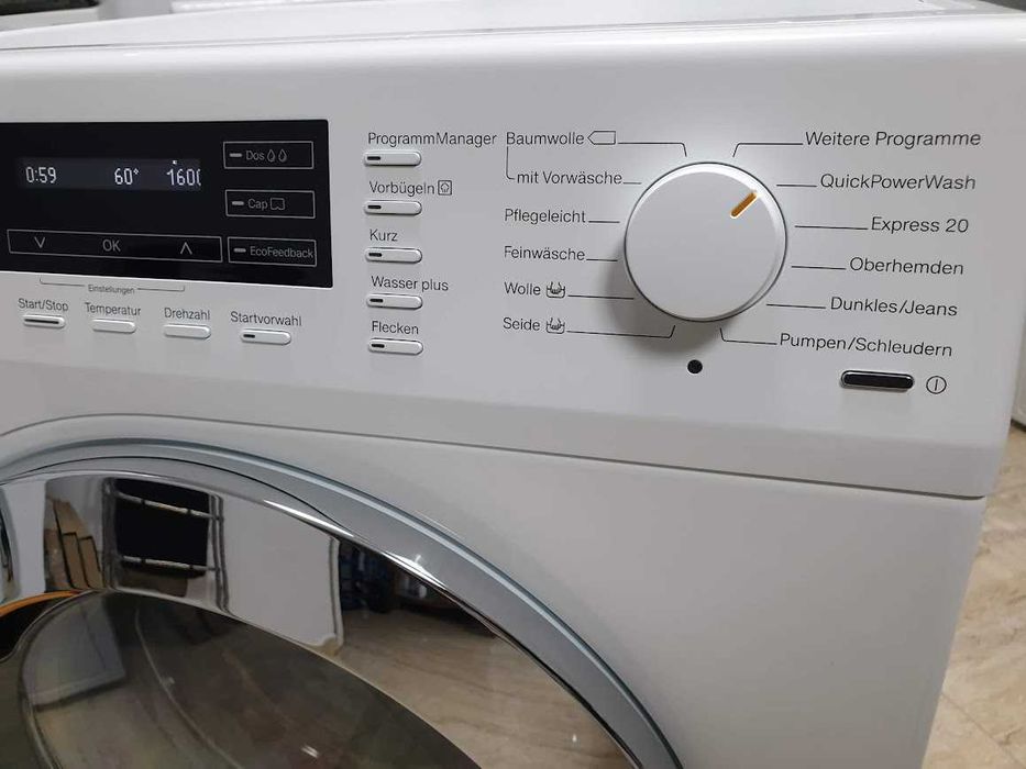 Miele Пералня - 1600rpm - TwinDos - PowerWash - Миеле 12м Гаранция