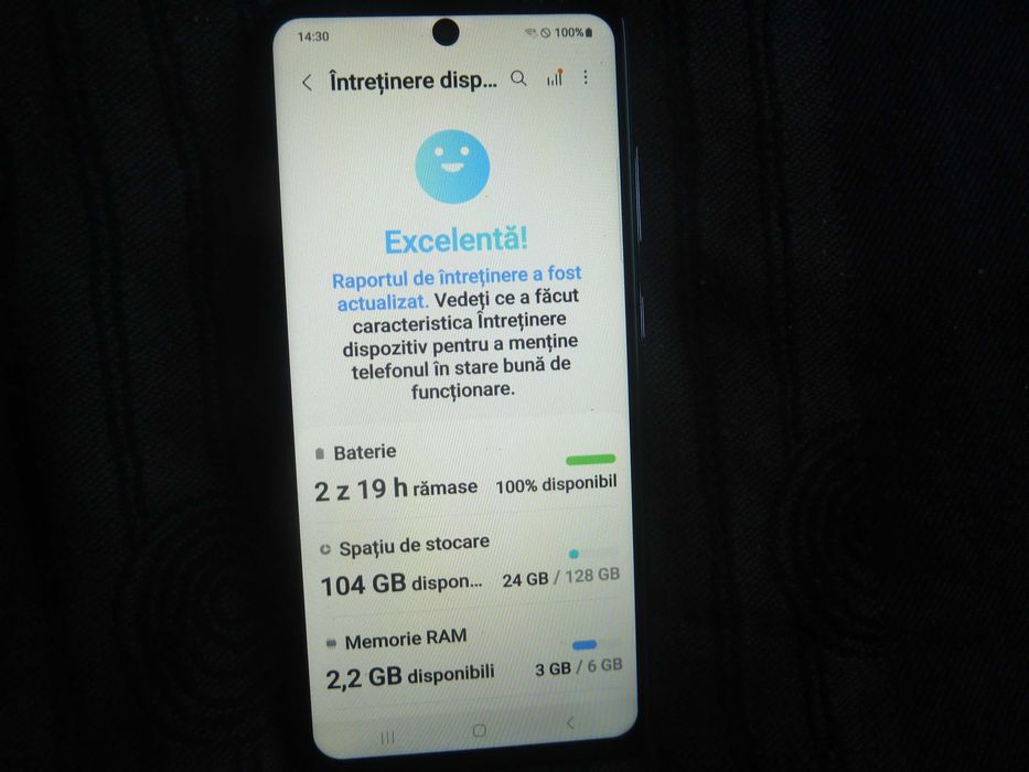 telefon samsung A52S,5G,ram6GB/128GB,android 14,arata ca si nou