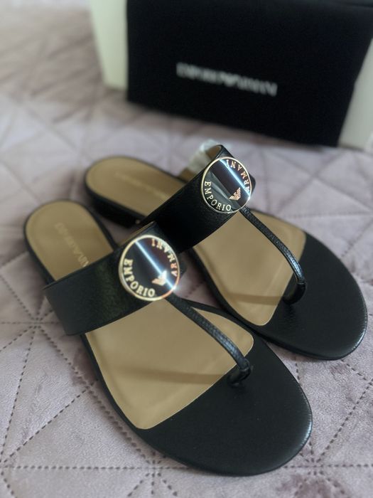 Emporio Armani от естествена кожа