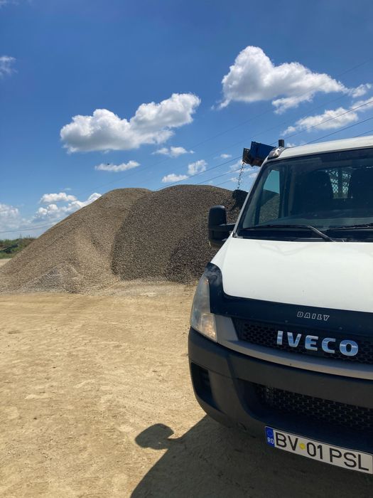 Transport Nisip moloz balastru pamant