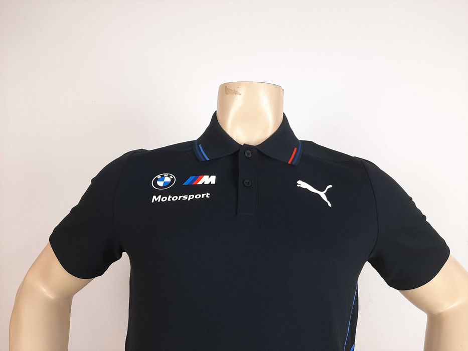 Puma BMW Motorsport Team Polo - Оригинална мъжка тениска с яка