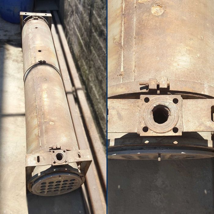 Теплообменник кожухотрубный из нержавеющей стали