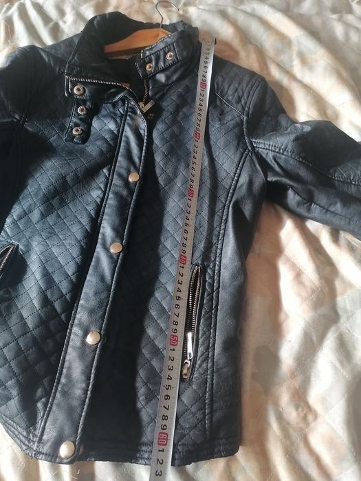 Естествена кожа яке ХЛ