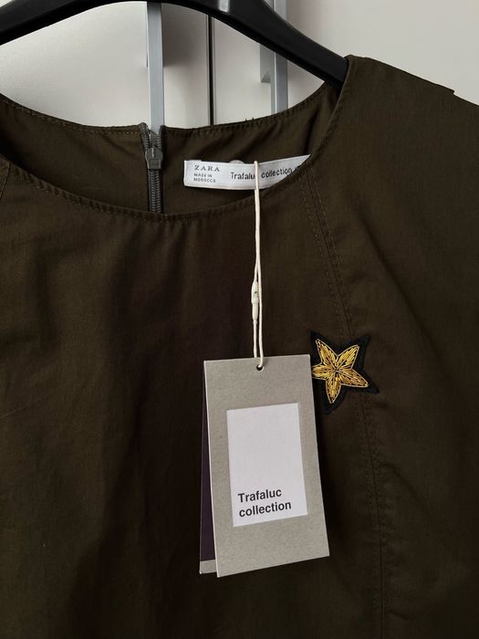 Zara новый кроп топ