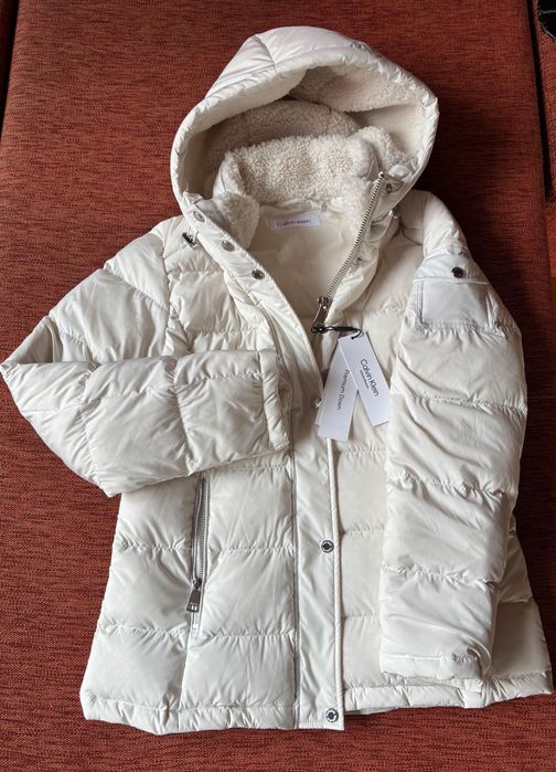 Calvin Klein НОВО Дамско М р. зимно яке Калвин Клайн CK Оригинал