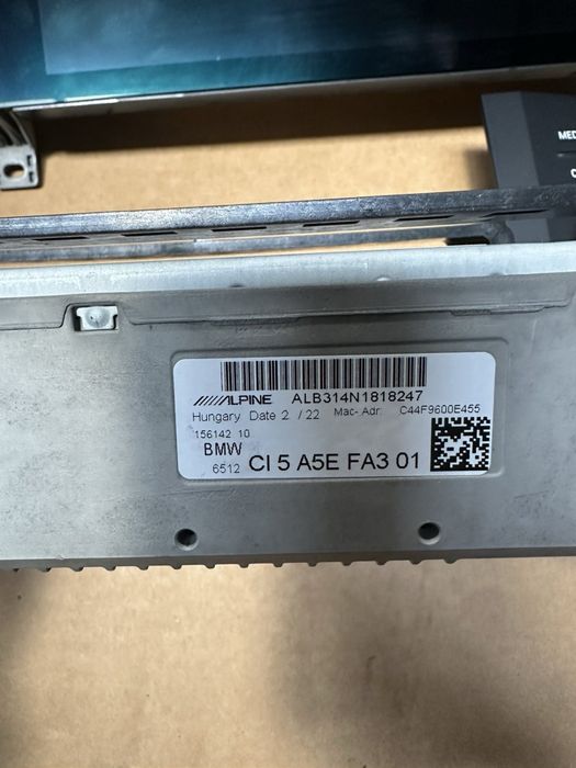 Bmw G20/G22/G26/G01 Комплект Нявигация 9826555/5A64226/5A5EFA