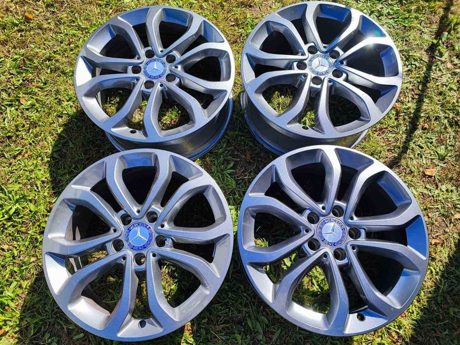 Мерцедес/Mercedes - 17 цола 5x112; 4 бр.  Оригинални лети джанти