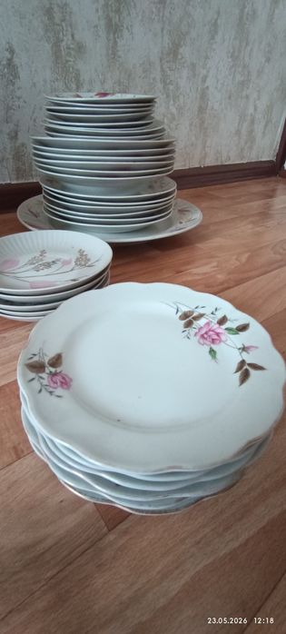 Тарелки разнородный микс.