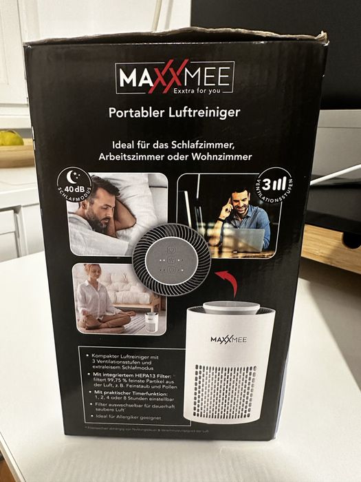 Purificator de aer portabil, birou, dormitor