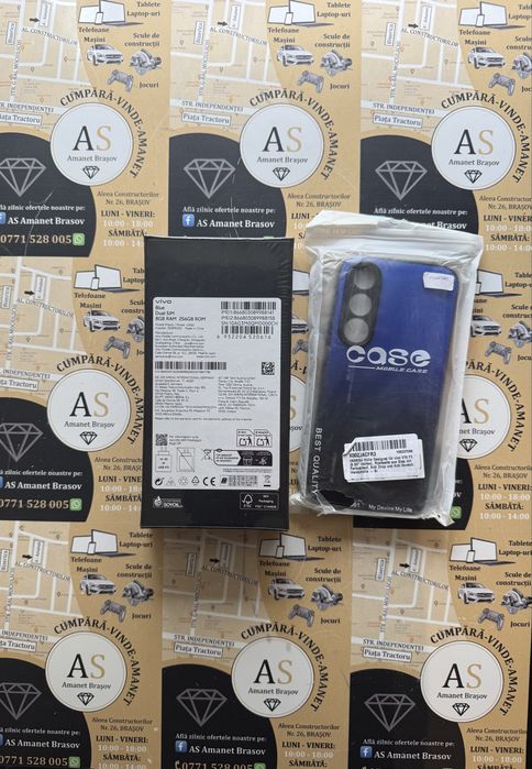 Vivo V70 FE 5G 256Gb 8Gb Ram 200Mpx Blue Nou Sigilat